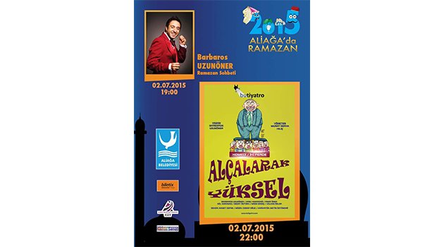 'Alçalarak yüksel' Aliağa'da sahnelenecek