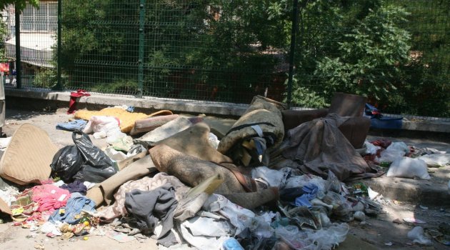 Altınpark'ta tepki çeken görüntü