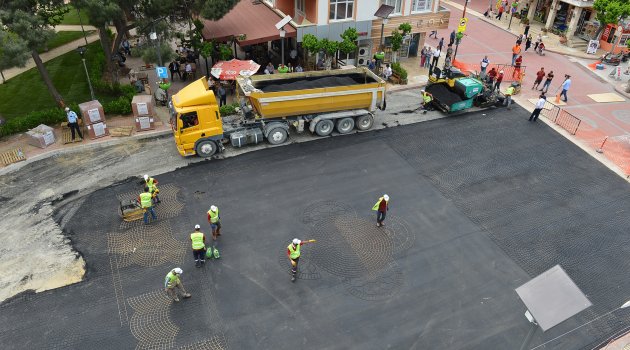 Altyapı yenilenecek, renkli-desenli asfalt yapılacak