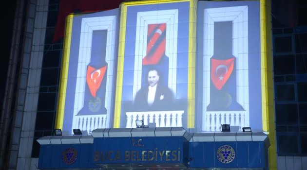 Atatürk Buca'dan seslendi
