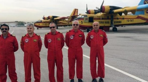 ’Ateş Savaşçıları’ görev yerlerine uçtu
