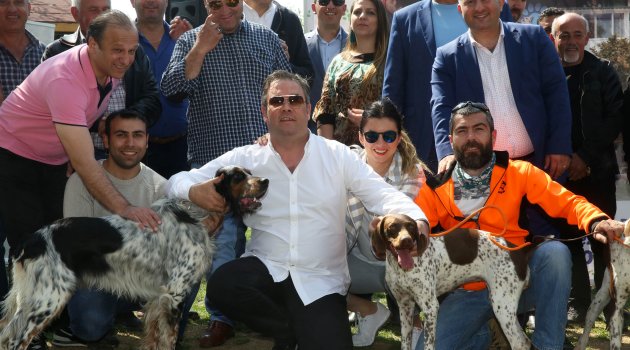 "Av köpekleri yarıştı"