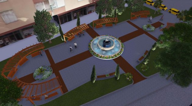 Balıkçı Parkı’nda değişim başladı