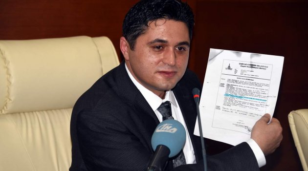 Başkan Acar belgeler ile konuştu!