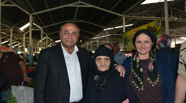 Başkan Arslan Pazar Yerlerini Gezdi