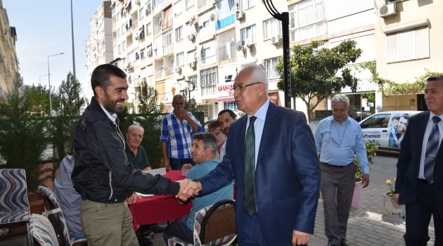Başkan Selvitopu'na esnaf desteği