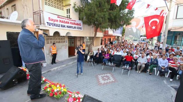 Bayraklı'da en temiz sokaklar belli oldu