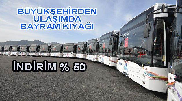 BAYRAMDA ULAŞIM YARI YARIYA