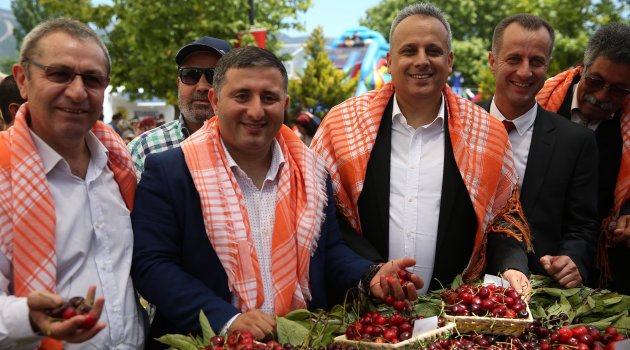 Belenbaşı’nın kirazları 12. Kez görücüye çıktı