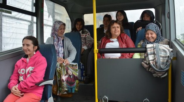 Bergama'da bir farkındalık ''engelsiz taksi''
