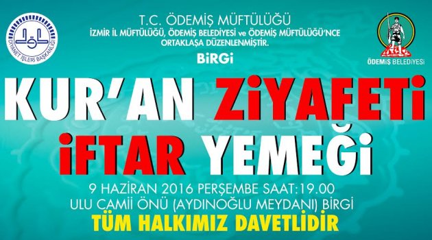 Birgi’de Kur’an Ziyafeti ve İftar Yemeği
