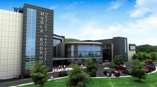 Bodrum'a yeni hastanede ilk adım atıldı!