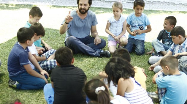 Bornova Belediyesi Şehir Tiyatrosu Somalı çocuklarla buluştu