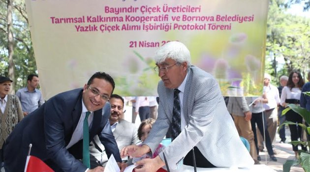 Bornova çiçeklerle renklenecek