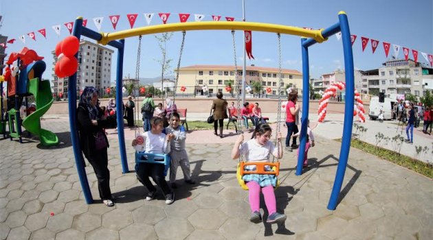 Bornova’da park rekoru