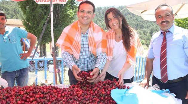 Bornova’nın kirazları İzmirlileri buluşturdu