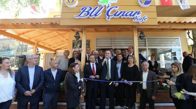 BU’Çınar Kafe, Buca Kaynaklar’da kapılarını açtı