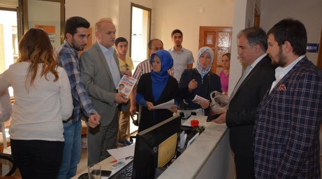 Büyük miting öncesi tam saha