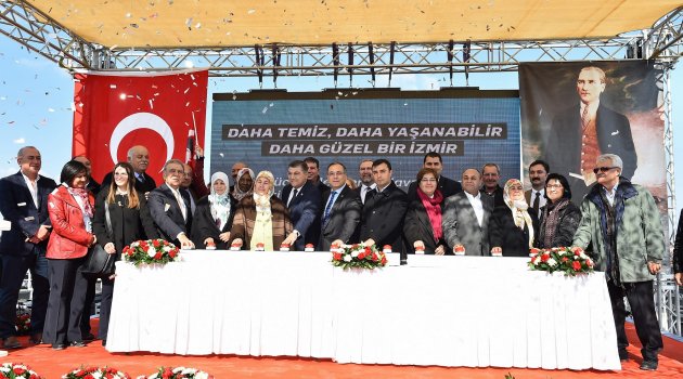 Büyükşehir’den Bayındır’a 13.2 milyon liralık çevre yatırımı daha