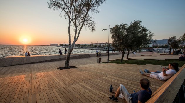 Büyükşehir “Günbatımı keyfi”ne keyif kattı