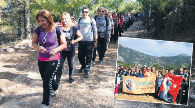 Çakıt’ta doğa yürüyüşü
