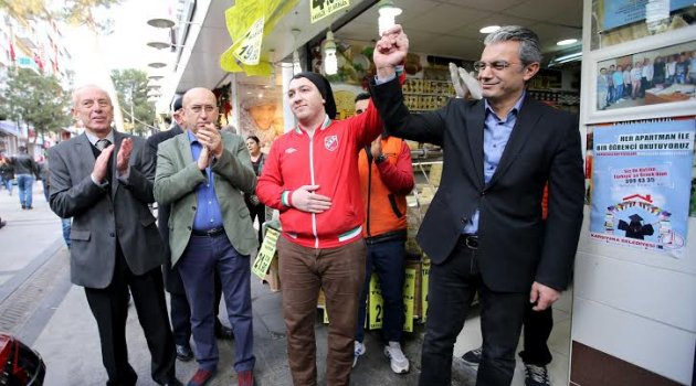 Çarşı esnafından Filizlere tam destek