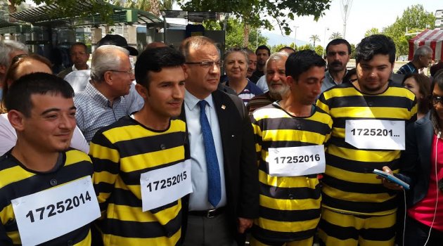 CHP'den daltonlu protesto