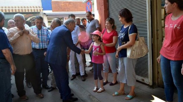 CHP'li başkanlardan Beydağ'a destek ziyareti