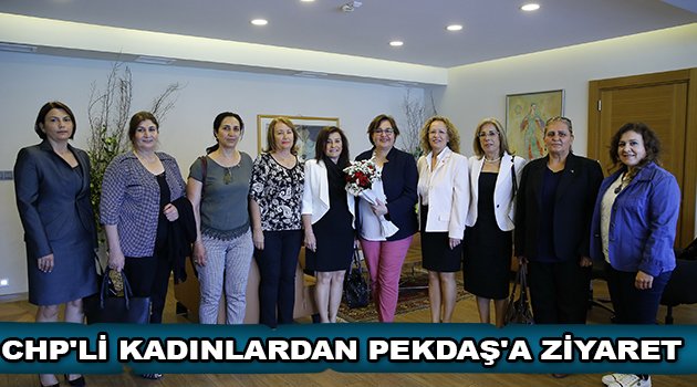 CHP'li kadınlardan Pekdaş'a ziyaret