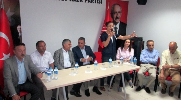 CHP'nin teşekkür turunda gerginlik!