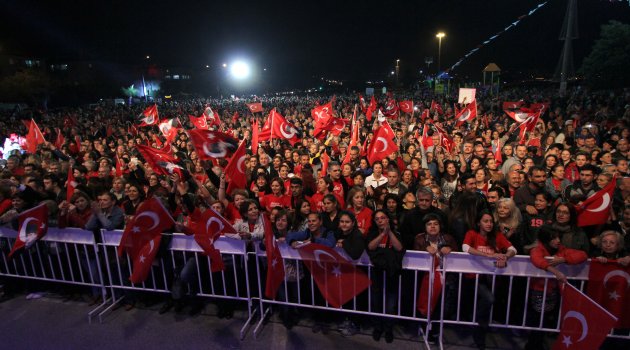 Cumhuriyet’e muhteşem kutlama