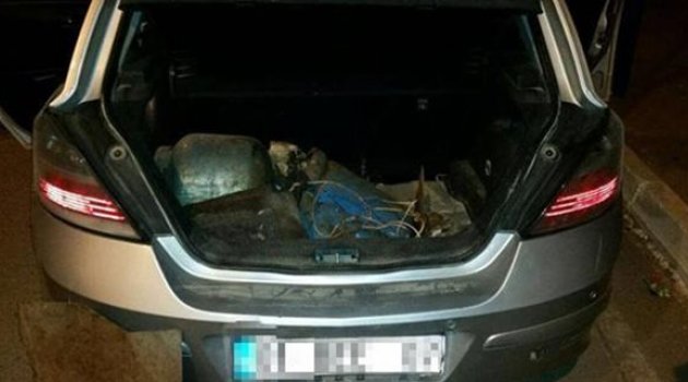 Diyarbakır'da bombalı araç yakalandı