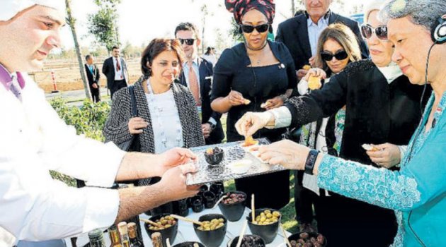 Dünya liderleri 1 ton döner yedi