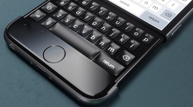 Fiziksel klavyeli iPhone 7