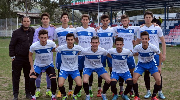 Foça Belediye Spor U19'Ları,10-0 Kazandı