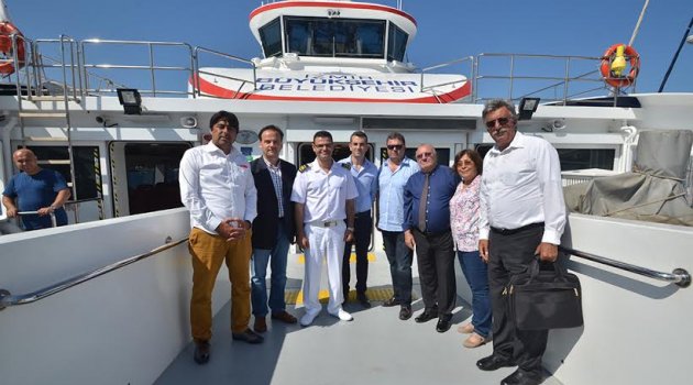 Foça, 'Foça'yı karşıladı