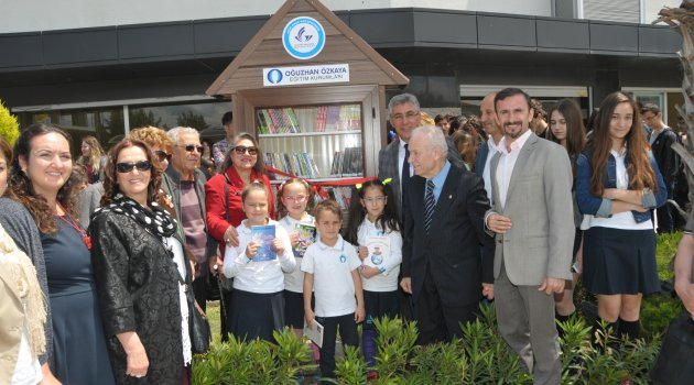 Güzelbahçe’ye açıkhava kütüphaneleri