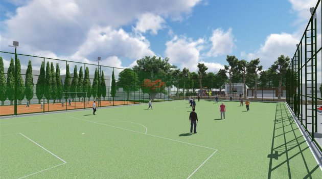 Güzelbahçe’ye modern spor kompleksi