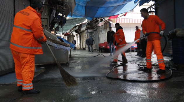 Havra Sokağı pırıl pırıl oldu