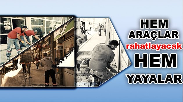Hem araçlar rahatlayacak hem yayalar