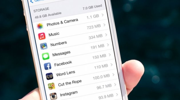 iPhone hafızası nasıl temizlenir?