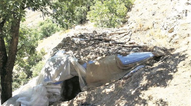 İşte PKK tünelleri