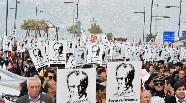 İzmir "Ata'sı için" yürüyecek