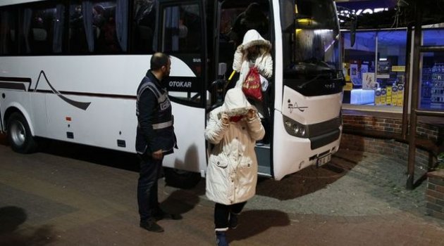 İzmir'de 35 sığınmacı yakalandı
