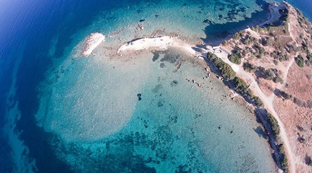 İzmir'de antik 'kayıp ada' bulundu!