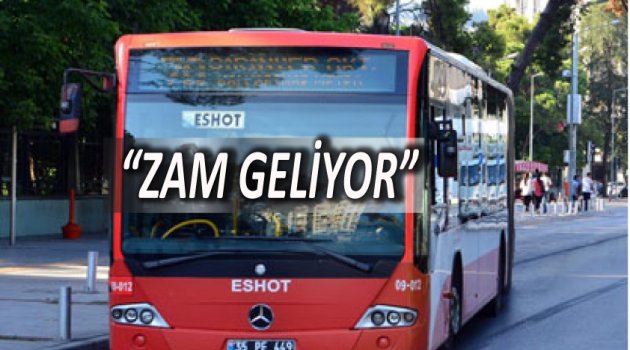 İzmir'de ulaşıma zam