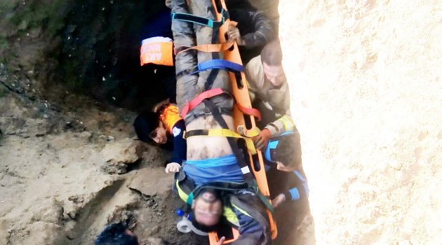 Kanalizasyon çalışmasında göçük: 1 işçi öldü
