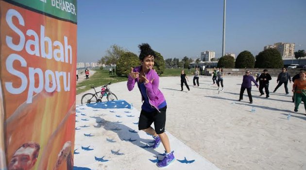 Karşıyaka’da sabah sporu keyfi