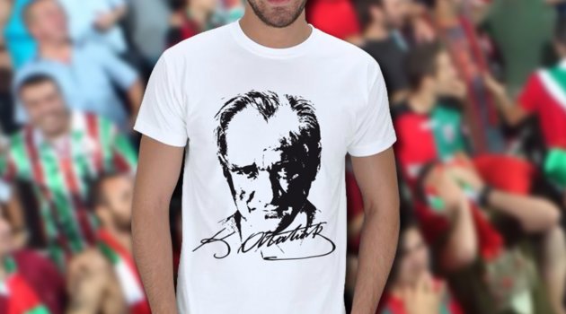 Karşıyakalılar tribünleri Atatürk tişörtleriyle dolduracak