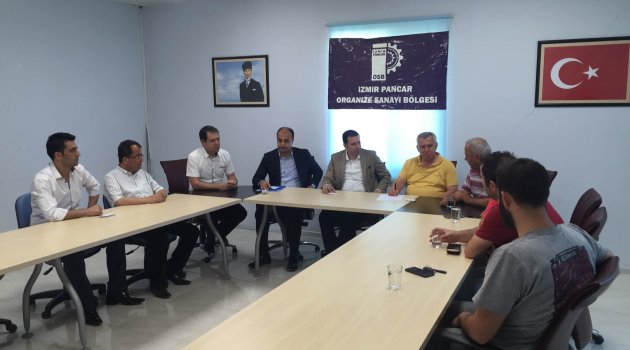 Kaya, sanayici ve işadamlarıyla buluştu